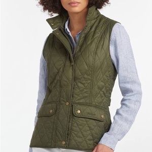 Barbour Wray Gilet Vest - Olive Green